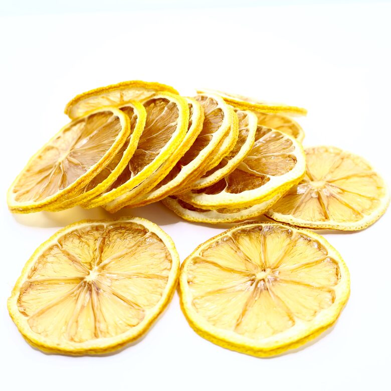 Citronu šķēlītes kaltētas